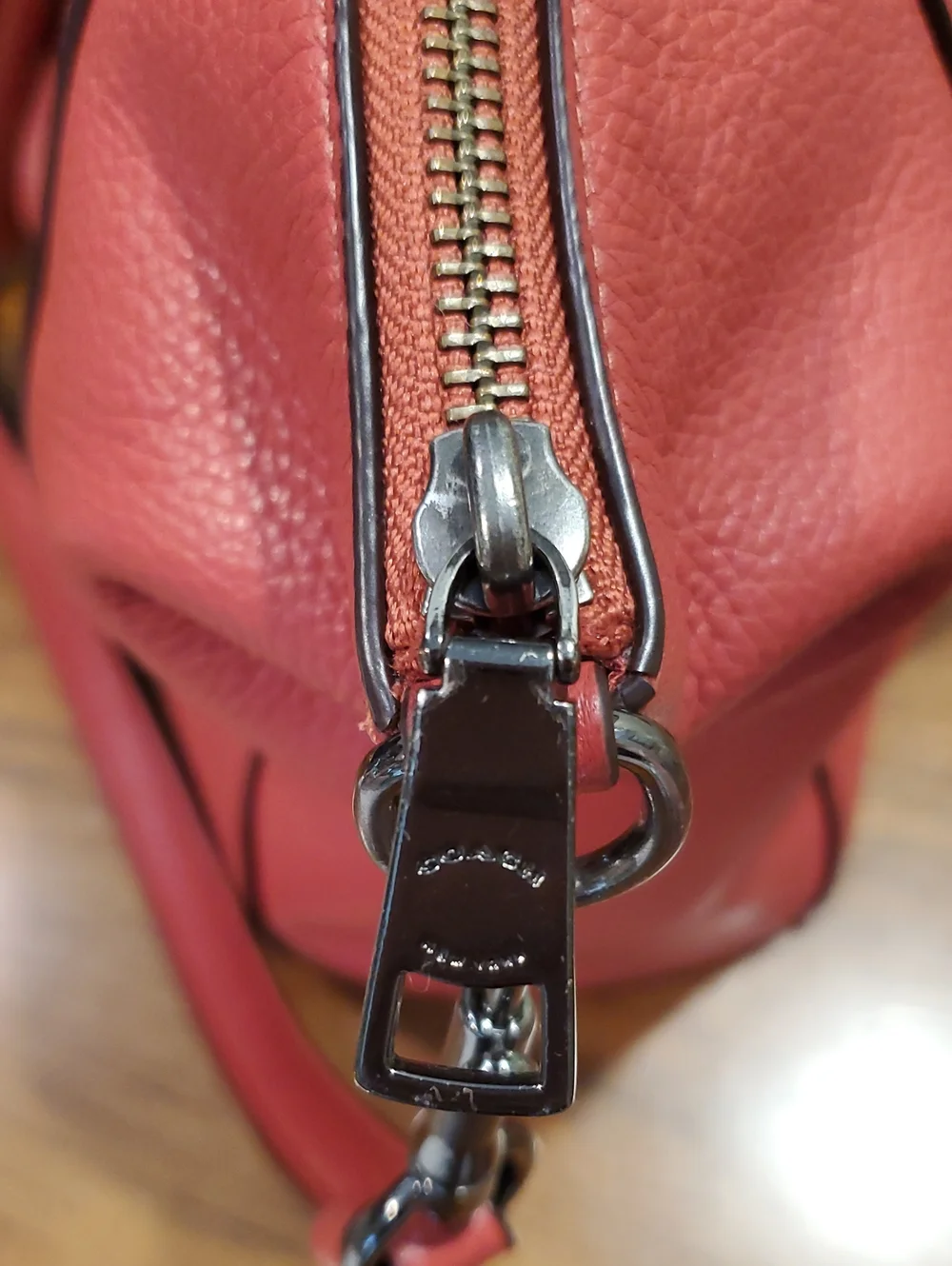Coach Fuschia Pink Prairie Satchel Bag